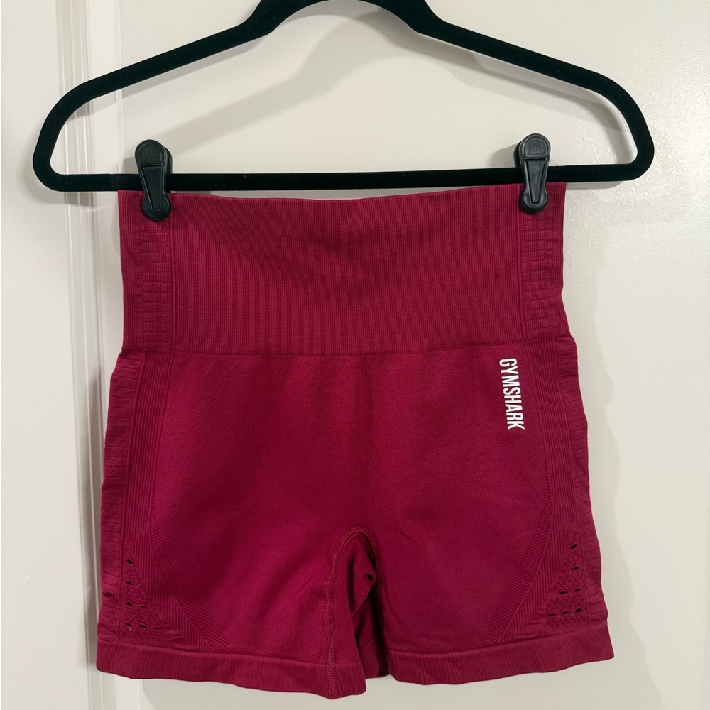 Gymshark Women's Old School Maroon Energy Seamless Shorts